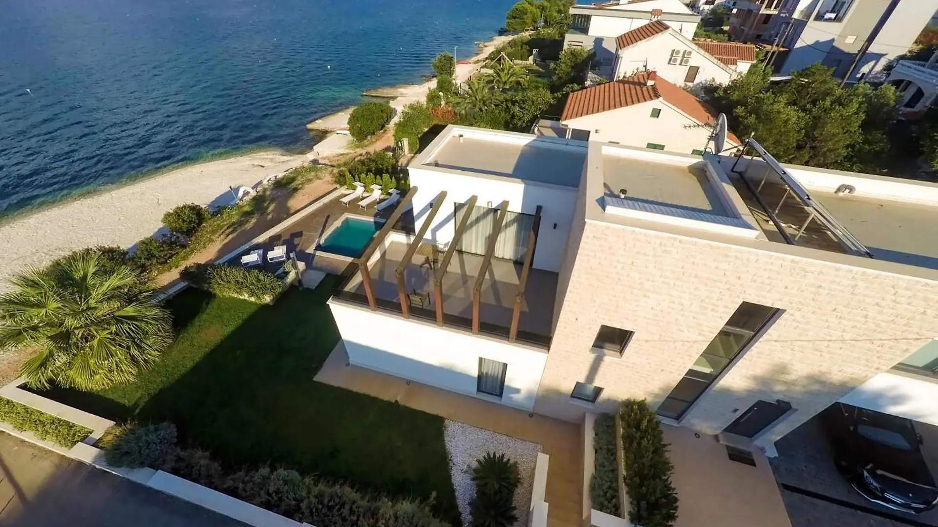 Villa Trogir Deluxe 1 6 Beautiful Bedrooms - Sea Front Private Pools - Sauna 0*,  Croatia